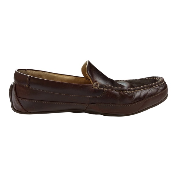 Sperry Top-Sider Men's Brown Leather Driving Loafers Slip-On 9M Business Casual - Picture 4 of 10